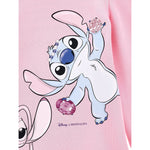 Monnalisa Abito Manica Lunga tinta unita Rosa per Bambina 19F902 ROSA MONNALISA 