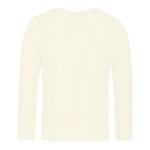 Monnalisa Shirt tinta unita con Stampa Bianco per Bambina 19G616 BIANCO MONNALISA 
