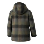 Monnalisa Giubbino Modello Cappotto tinta unita con Fantasia Verde per Bambino 218103 VERDE MONNALISA 