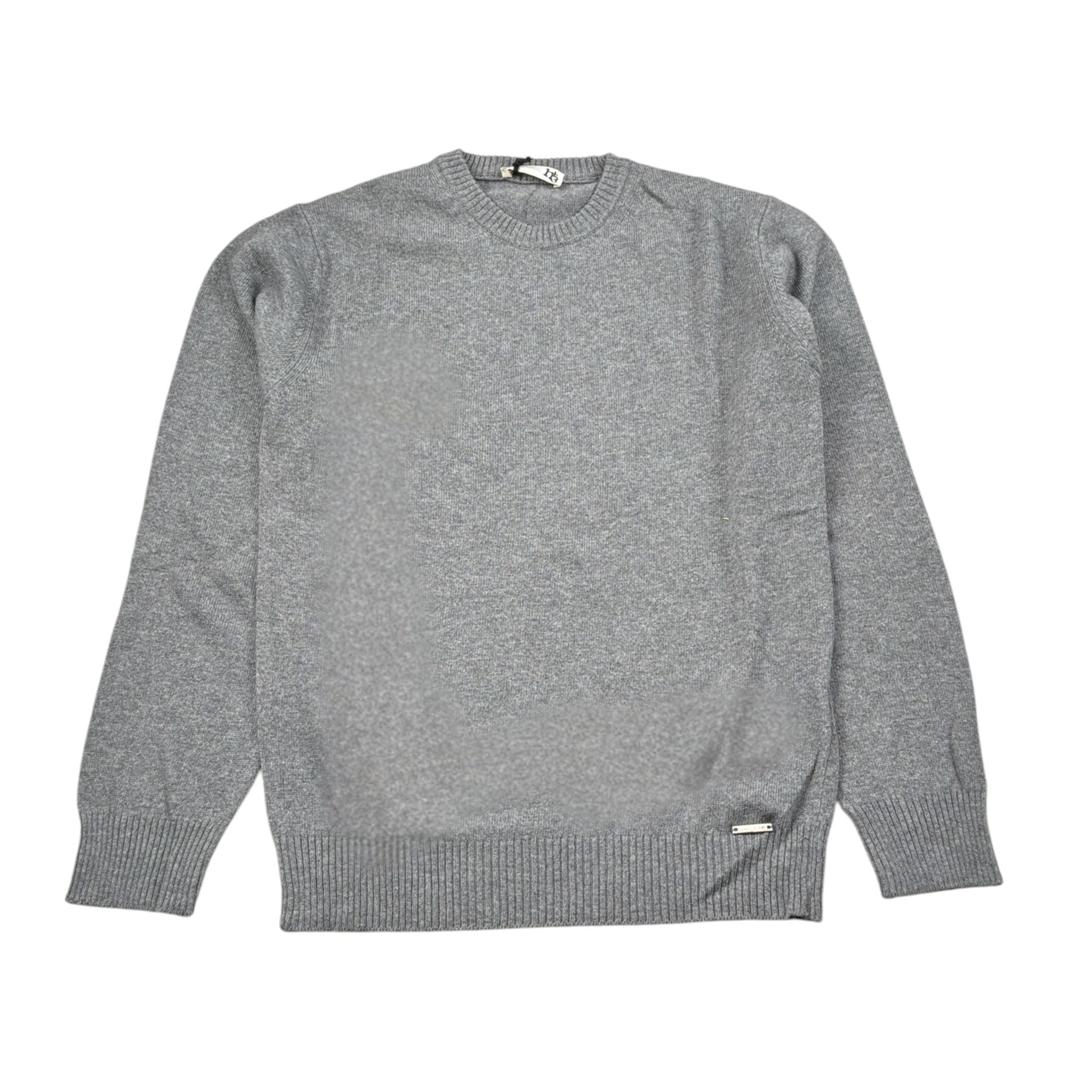 Monnalisa Maglia Girocollo tinta unita con Stampa Grigio per Bambino 250813 GRIGIO MONNALISA 