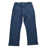Monnalisa Pantalone tinta unita con Girovita Regolabile Blu per Bambino 252402 BLU MONNALISA 