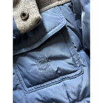 Monnalisa Giubbino tinta unita con Cappuccio Blu per Bambino 25815 BLU MONNALISA 
