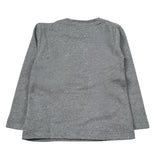 Monnalisa Shirt Girocollo tinta unita con Stampe Grigio per Neonato 282607 GRIGIO MONNALISA 