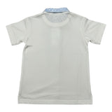 Monnalisa Polo Mezza Manica tinta unita Panna per Neonato 285302 PANNA MONNALISA 