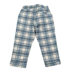 Monnalisa Pantalone Fantasia Quadri con Elastico In Vita Azzurro per Neonato 286408 AZZURRO MONNALISA 