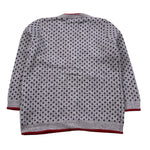 Monnalisa Cardigan tinta unita con Ricami Grigio per Neonato 286801 GRIGIO MONNALISA 