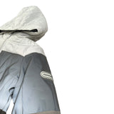 Monnalisa Giubbino Tricolore con Capuccio Catalinfrangente Grigio per Bambino 288100J GRIGIO MONNALISA 