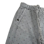 Monnalisa Pantalone tinta unita con Girovita Regolabile Grigio per Neonato 288411 GRIGIO MONNALISA 