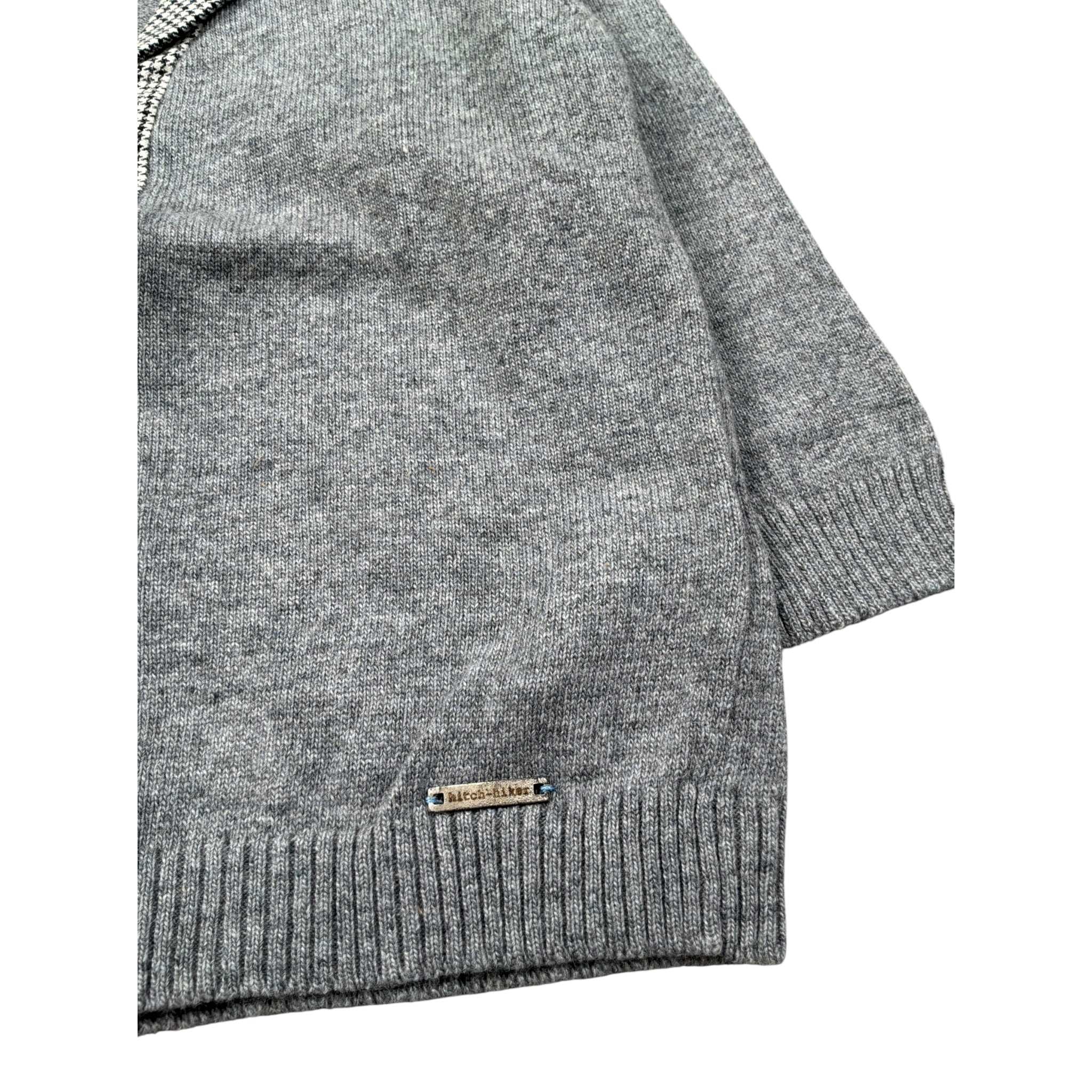 Monnalisa Cardigan tinta unita con Ricami Grigio per Neonato 288805 GRIGIO MONNALISA 