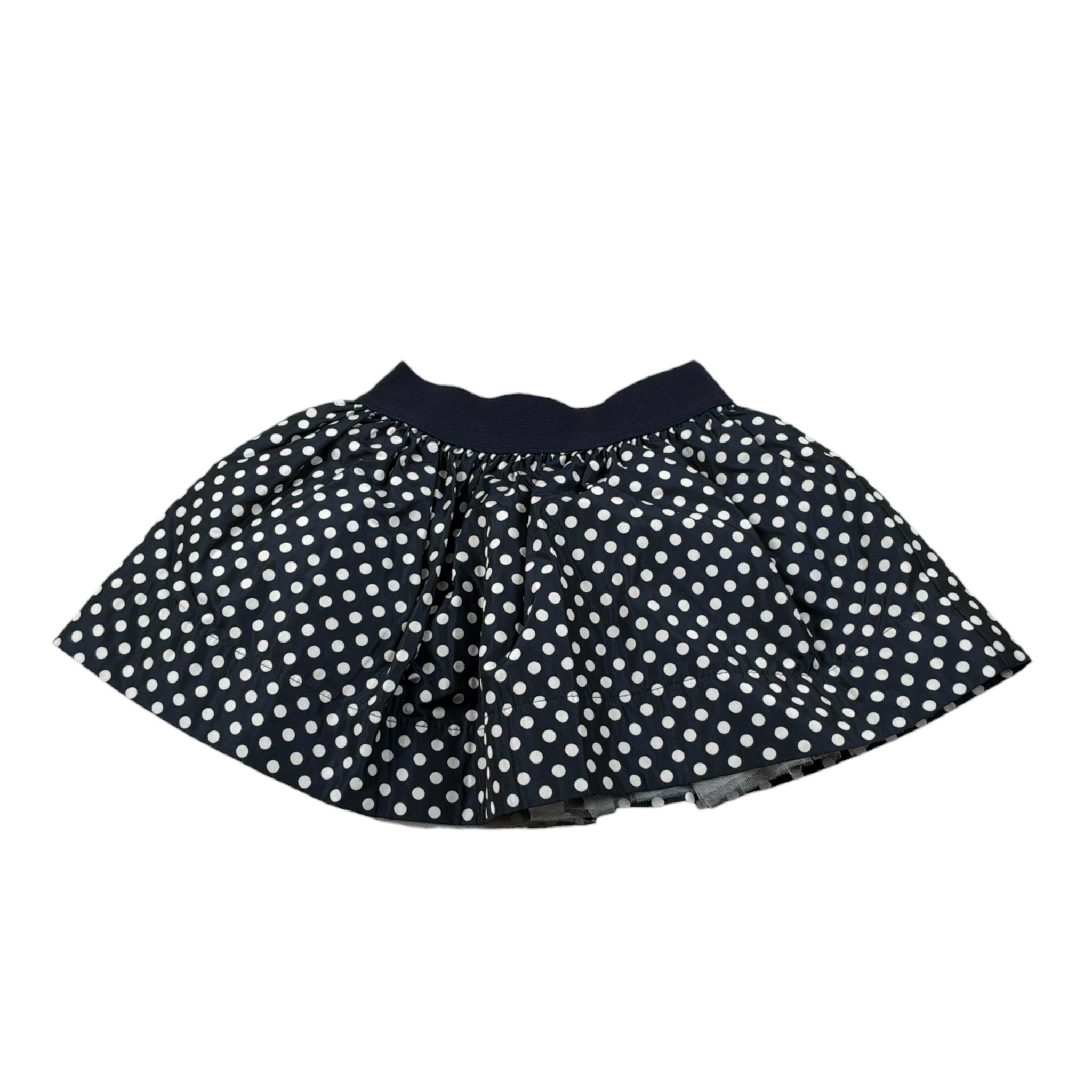 Monnalisa Gonna tinta unita Fantasia A Pois Blu per Neonata 312706 BLU MONNALISA 