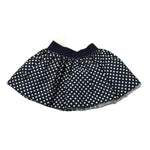 Monnalisa Gonna tinta unita Fantasia A Pois Blu per Neonata 312706 BLU MONNALISA 