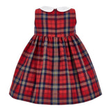 Monnalisa Abito Giromanica Stampa Fantasia Rosso per Neonata 31F907 ROSSO MONNALISA 