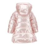 Monnalisa Giubbino tinta unita con Cappuccio Rosa per Bambina 37F102 ROSA MONNALISA 