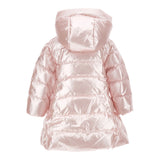 Monnalisa Giubbino tinta unita con Cappuccio Rosa per Bambina 37F102 ROSA MONNALISA 