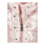 Monnalisa Giubbino tinta unita con Cappuccio Rosa per Bambina 37F102 ROSA MONNALISA 