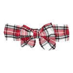 Monnalisa Fascia Bicolore con Fantasia A Quadri Rosso per Bambina 39D012 ROSSO MONNALISA 