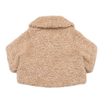 Monnalisa Cappotto tinta unita Beige per Neonata 39D105 BEIGE MONNALISA 