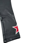 Monnalisa Leggins In Ecopelle tinta unita Nero per Bambina 496406RO NERO MONNALISA 