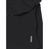 Monnalisa Maglia tinta unita con Colletto Nero per Bambina 71F607 NERO MONNALISA 