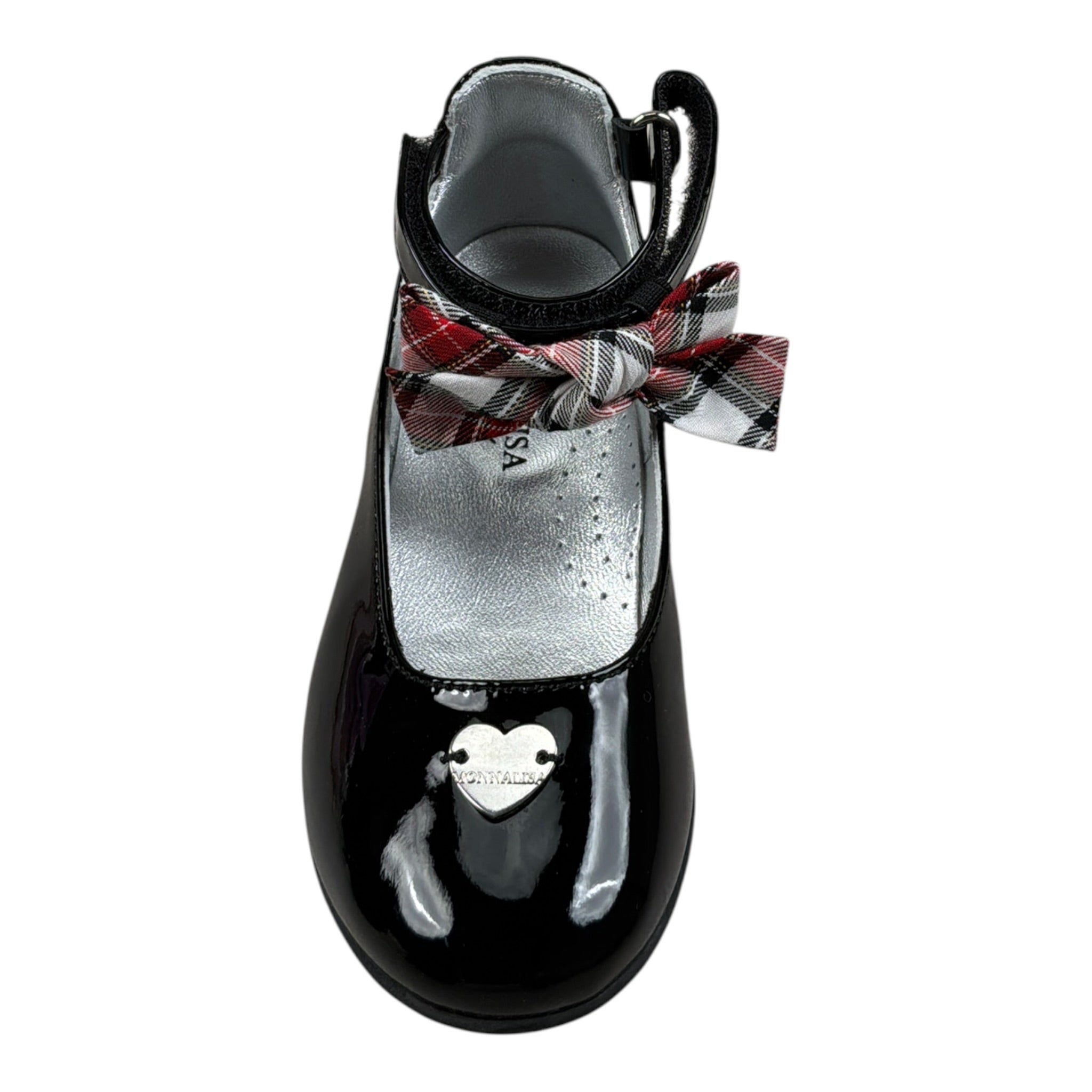 Monnalisa Ballerina tinta unita Lucida Nero per Neonata 83D009N NERO MONNALISA 