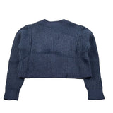 Monnalisa Cardigan tinta unita Blu per Bambina Y30207X BLU MONNALISA 