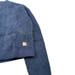 Monnalisa Cardigan tinta unita Blu per Bambina Y30207X BLU MONNALISA 