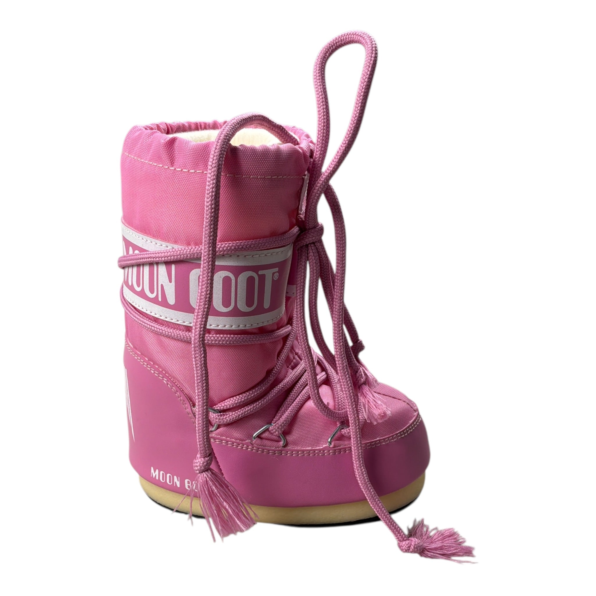 Moon Boot Stivali tinta unita con Logo Rosa per Neonata 80D1400440J001N ROSA MOON BOOT 