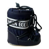 Moon Boot Stivali tinta unita con Logo Blu per Bambino 8D1400430 BLU MOON BOOT 