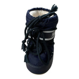 Moon Boot Stivali tinta unita con Logo Blu per Bambino 8D1400430 BLU MOON BOOT 