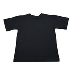 Moschino T-Shirt Girocollo tinta unita con Stampa Nero per Bambina H1M060 NERO MOSCHINO 