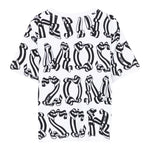 Moschino T-Shirt Girocollo tinta unita con Stampe Bianco per Bambino HAM06W BIANCO MOSCHINO 