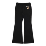 Moschino Pantalone tinta unita Modello Zampa Nero per Bambina HCP050X NERO MOSCHINO 