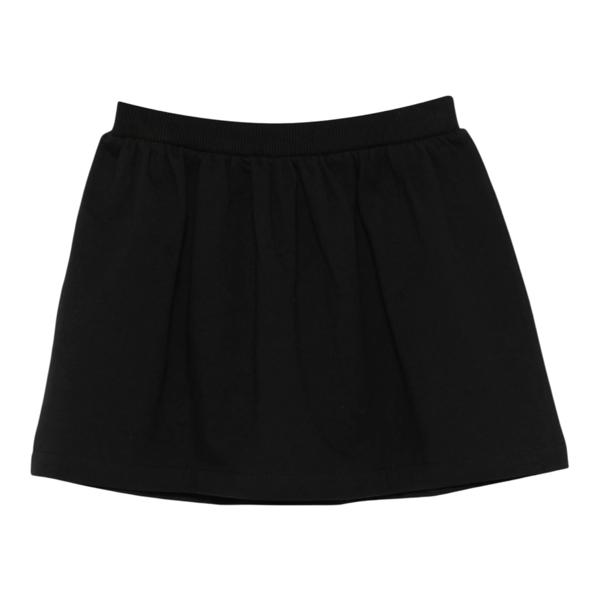Moschino Gonna tinta unita con Logo Nero per Bambina HDJ033XX NERO MOSCHINO 