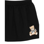 Moschino Gonna tinta unita con Logo Nero per Bambina HDJ033XX NERO MOSCHINO 