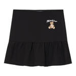 Moschino Gonna tinta unita con Logo Nero per Bambina HDJ03WX NERO MOSCHINO 