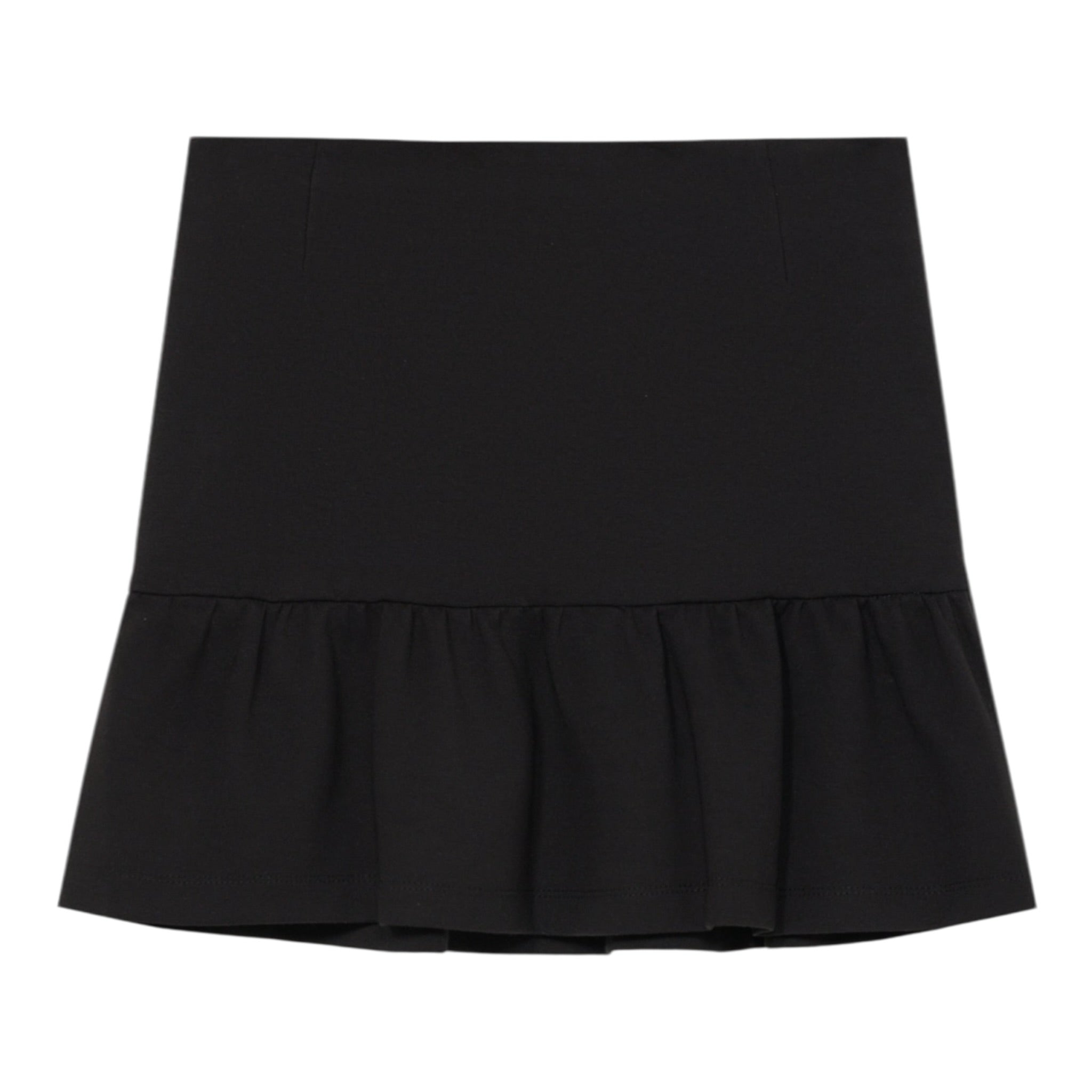 Moschino Gonna tinta unita con Logo Nero per Bambina HDJ03WX NERO MOSCHINO 
