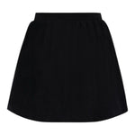 Moschino Gonna tinta unita con Stampa Orso Nero per Bambina HDJ03X NERO MOSCHINO 