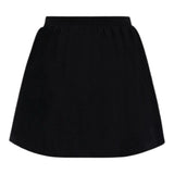 Moschino Gonna tinta unita con Stampa Orso Nero per Bambina HDJ03X NERO MOSCHINO 