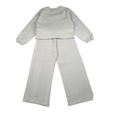 Moschino Completo 2 Pezzi Felpa-Pantalone Lilla per Bambina HDK03A LILLA MOSCHINO 