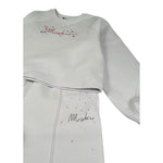 Moschino Completo 2 Pezzi Felpa-Pantalone Lilla per Bambina HDK03A LILLA MOSCHINO 
