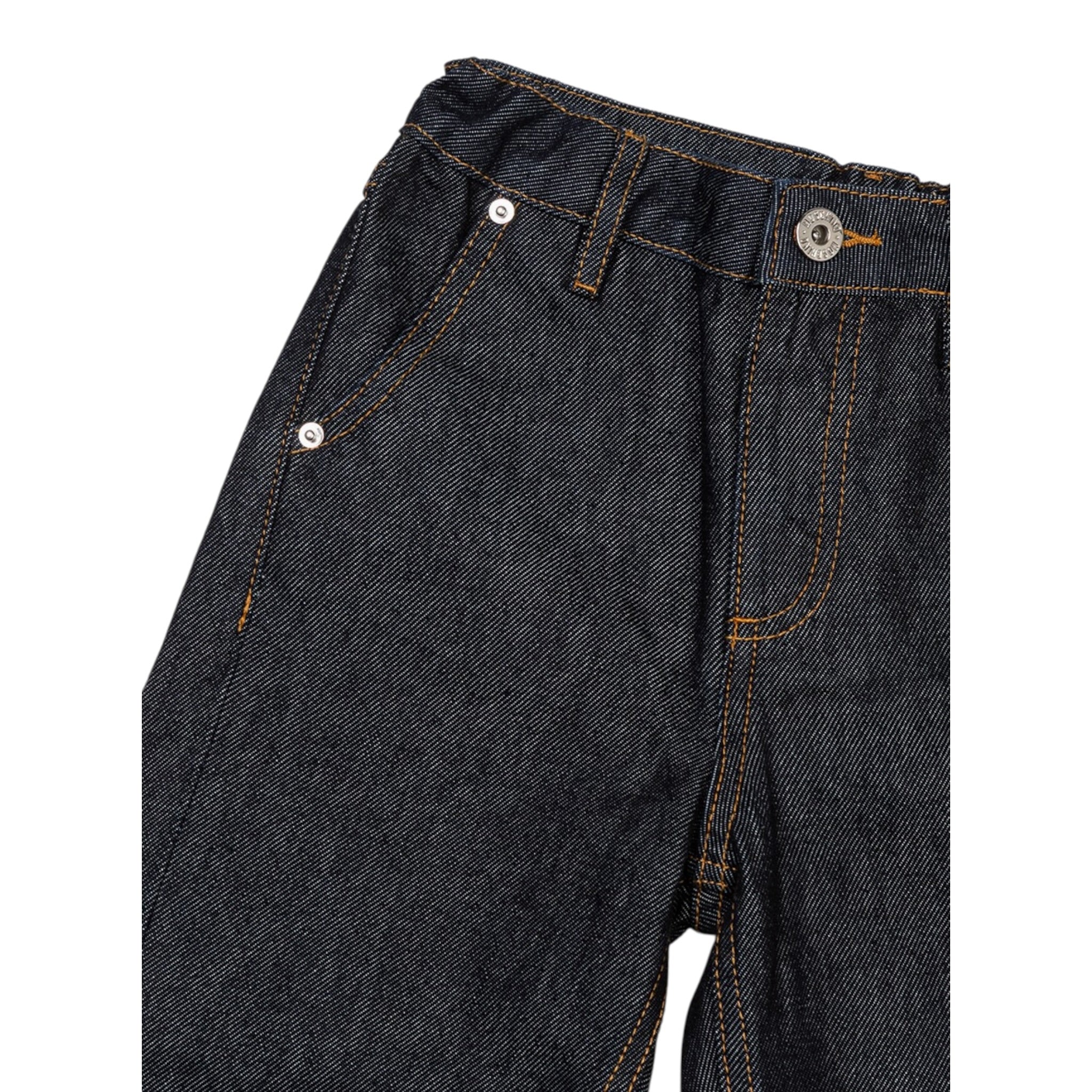 Moschino Jeans tinta unita con Girovita Regolabile Blu per Bambina HDP06V BLU MOSCHINO 