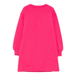 Moschino Abito Girocollo Manica Lunga tinta unita Fuxia per Bambina HDV0GY FUXIA MOSCHINO 