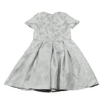 Moschino Abito Mezza Manica tinta unita Argento per Bambina HDV0IA ARGENTO MOSCHINO 