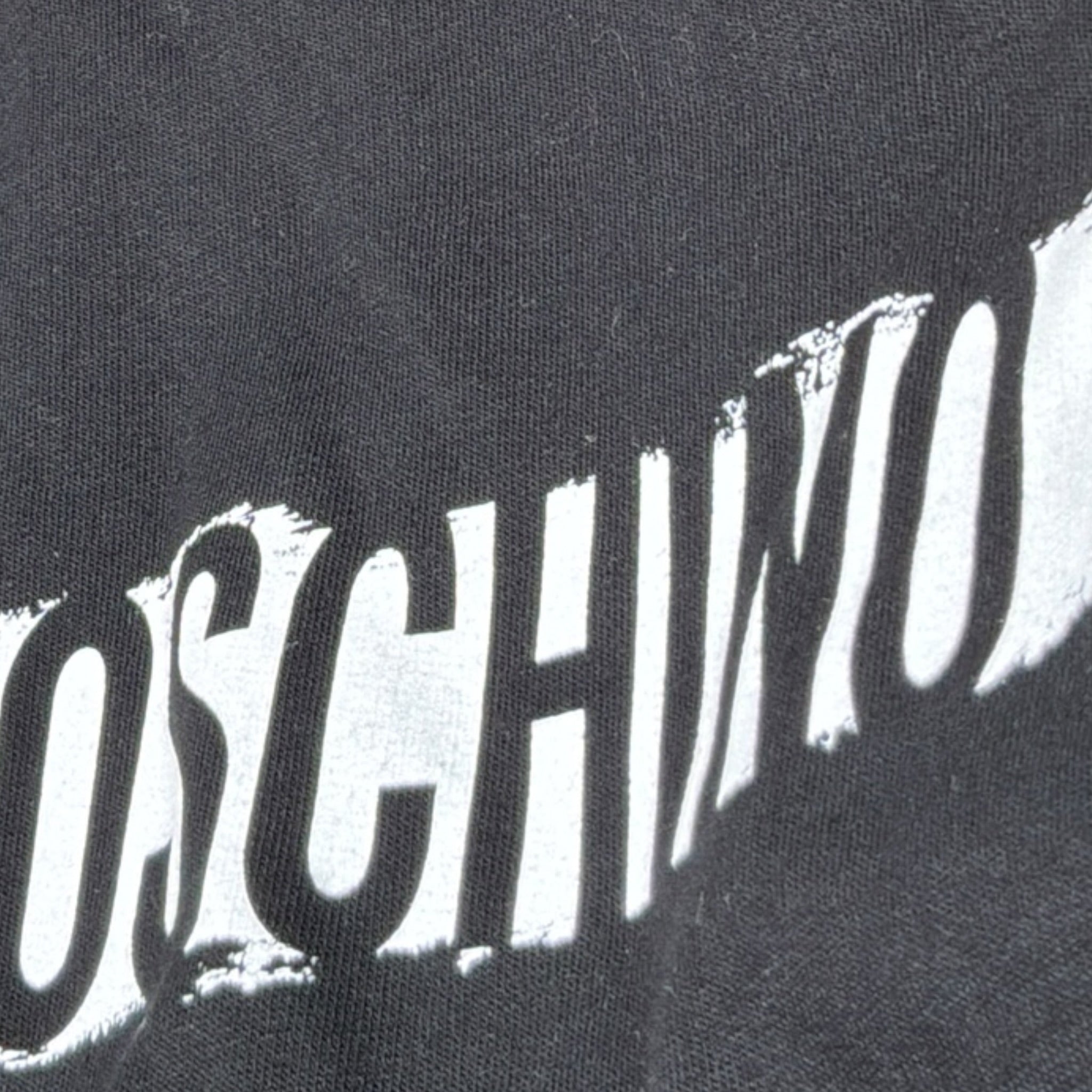 Moschino Abito tinta unita Modello Felpa con Stampa Nero per Bambina HDV0IC NERO MOSCHINO 