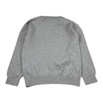 Moschino Maglia tinta unita Girocollo con Stampa Grigio per Bambino HMW01A GRIGIO MOSCHINO 