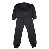Moschino Completo 2 Pezzi Felpa-Pantalone Nero per Bambino HNK03X NERO MOSCHINO 