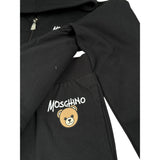Moschino Completo 2 Pezzi Felpa-Pantalone Nero per Bambino HNK03X NERO MOSCHINO 