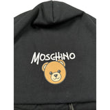 Moschino Cappello tinta unita con Logo Nero per Bambino HNX02M NERO MOSCHINO 