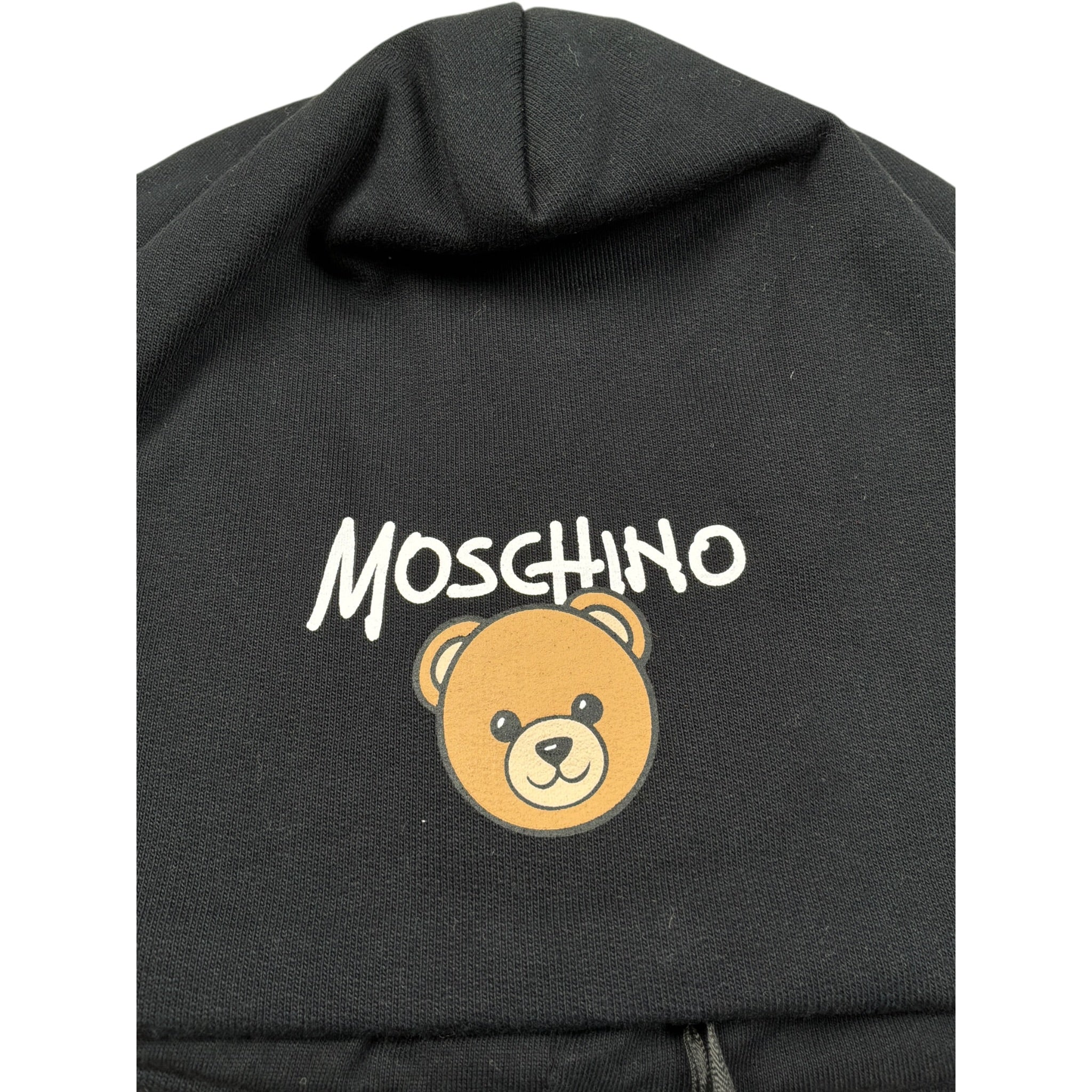 Moschino Cappello tinta unita con Logo Nero per Bambino HNX02M NERO MOSCHINO 