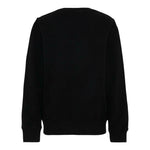 Moschino Felpa Girocollo tinta unita con Stampa Nero per Bambino HSF08V NERO MOSCHINO 